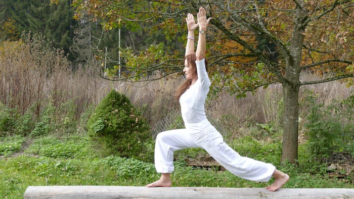 Yogalehrerin Gudrun Gommersbach