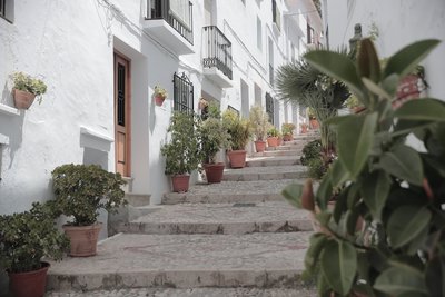 Das weiße Dorf Frigiliana ist noch heute ein Zeugnis von der maurischen Zeit hier in Andalusien