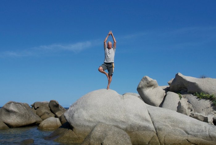 Yogalehrer Werner Haas