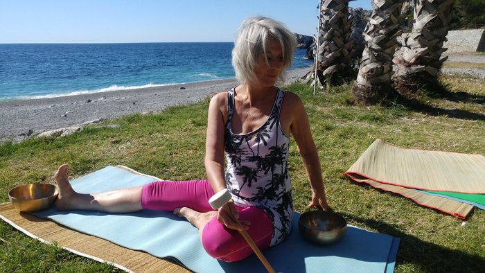 Yogalehrerin Doris Müller-Weith
