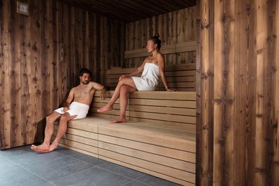 Ob Kräuterdampfgrotte oder Zirben-Sauna, hier ist für jeden etwas dabei