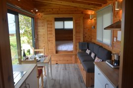 Das gemütliche Tiny House in der Pátio Ecolodge