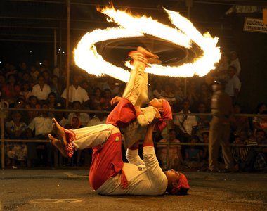 Prunkvolle Parade in Sri Lanka: Kandy Perahera