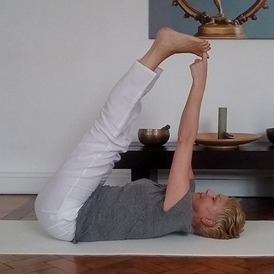 Yogalehrerin Daniela Carl