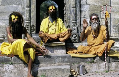 Sadhu in Kathmandul 