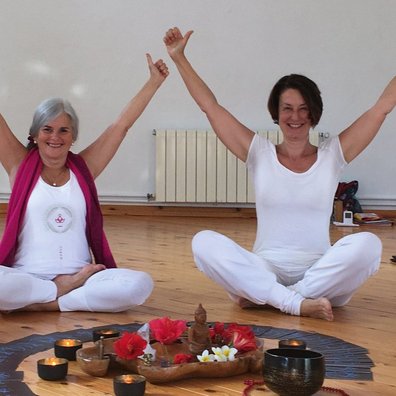 Rosemarie Worseck und Elfriede Motschmann