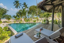 Die luxuriösen Baumhäuser der TreeHouse Villas auf Koh Yao verfügen über eigene Pools Die luxuriösen Baumhäuser der TreeHouse Villas auf Koh Yao verfügen über eigene Pools