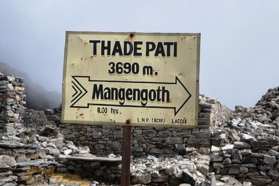 Tharepati ist eines der Trekkingziele auf dem Climate Trek