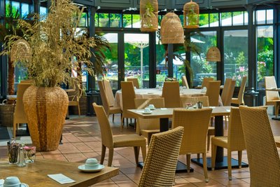 Im Restaurant „Rivage“ werden Sie mit köstlichen Speisen versorgt