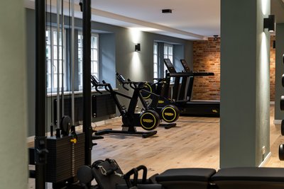 Das Fitnessstudio ist mit modernster Technik ausgestattet