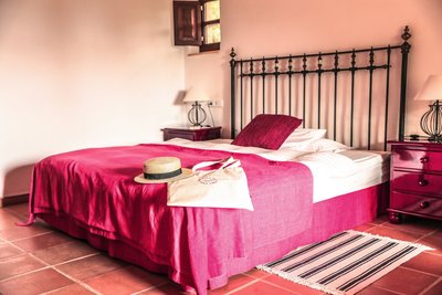 Ein Zimmer zum Wohlfühlen - die Junior Suite Cabrera der Finca Son Mola Vell