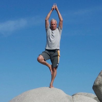 Yogalehrer Werner Haas