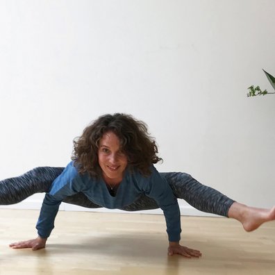 Yogalehrerin Ulla Giesler