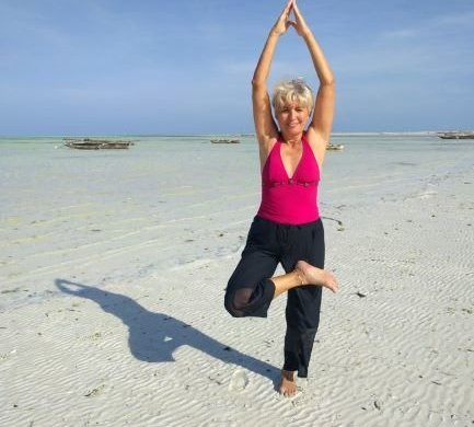 Yogalehrerin Susanne Nebel
