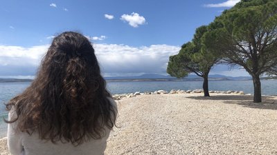 Nach den Yoga-Einheiten in der Kvarner-Bucht entspannen
