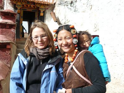 Unsere Tibet-Expertin Angelika Sturtz unterwegs in Tibet