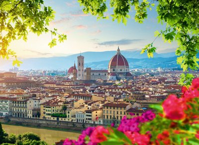 Blick auf Florenz