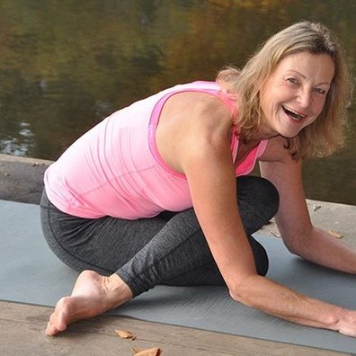 Yogalehrerin Marion Moormann