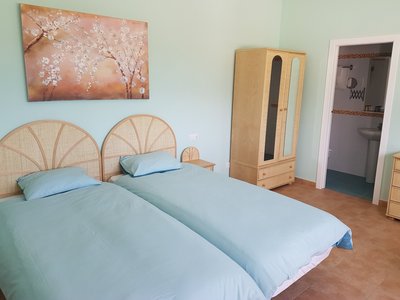 Die Zweibettzimmer auf der Finca el Morisco