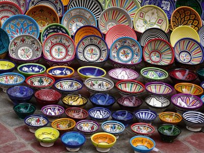 Farbenfrohes Kunsthandwerk erwartet Sie fast an jeder Ecke in Marokko