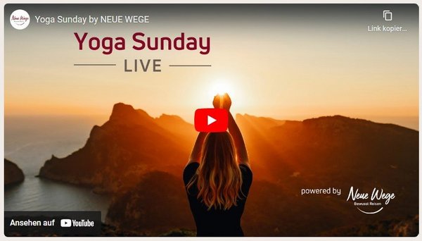 Video NEUE WEGE Yoga Sunday