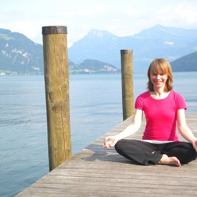 Yogalehrerin Claudia Müller