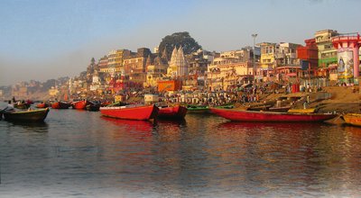 Erkunden Sie die indische Stadt Varanasi