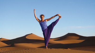 Ihre Yogalehrerin Marion Bachinger begleitet Sie während Ihrer Reise 