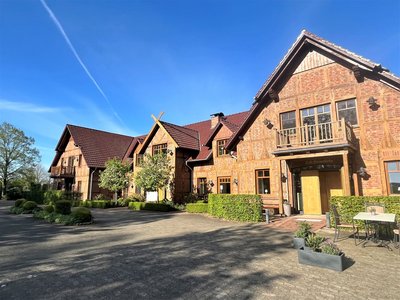 Das Hotel Okelmann's im nordischen Fachwerk-Stil