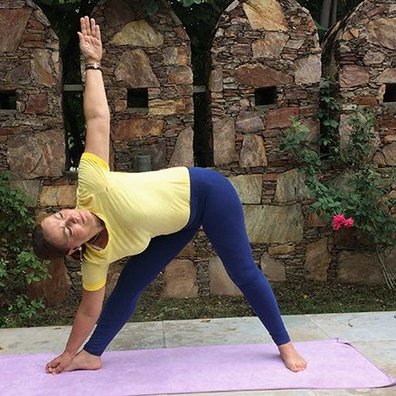 Yogalehrerin Marianne Valigura