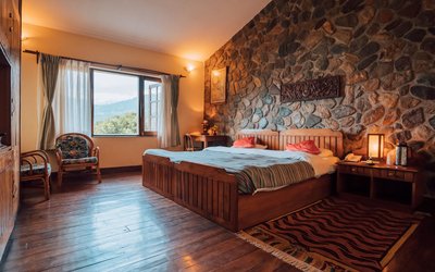 Von den Superior Zimmern aus haben Sie ein herrlichen Panoramablick