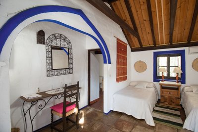  Andalusische Gemütlichkeit in den Doppelzimmern des Castillo San Rafael 