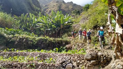 Wanderung hinab ins Paul Tal auf der Kapverden-Insel Santo Antão