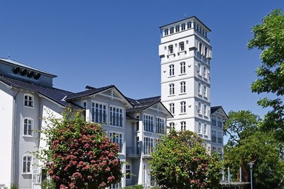 Die Außenansicht der Vju Hotels