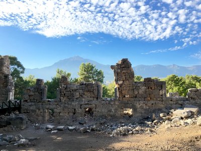 Die Lykische Küste bietet viele historische Ausflusgziele wie nach Phaselis