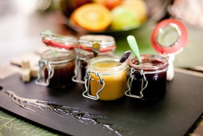 Fruchtige Marmelade zum Frühstück