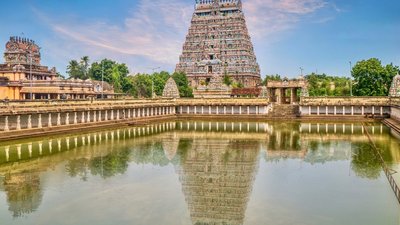 Besuchen Sie den eindrucksvollen Nataraja Tempel