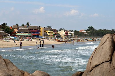 Die Küste von Mamallapuram