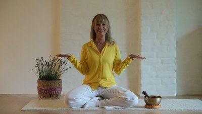 Yogalehrerin Birgit Hegemann