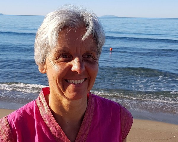 Yogalehrerin Barbara Kemkes