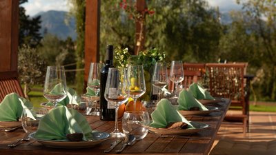 Essen Sie im schönsten Ambiente auf der Finca Son Miranda zu Abend