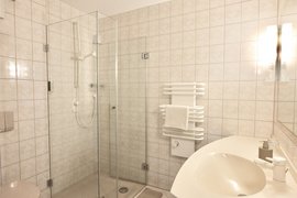 Das Badezimmer im Superior Zimmer