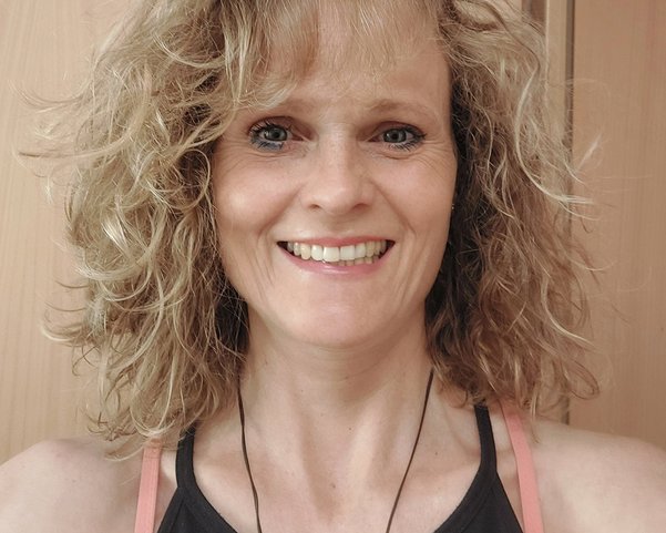 Yogalehrerin Ute Gall