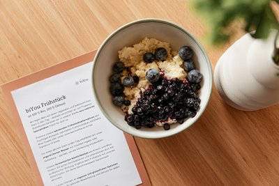 Leckeres Bio-Frühstück im BiYou