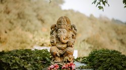 Ganesha Statue auf der Finca Son Mola Vell