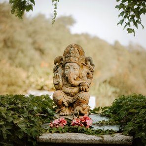 Ganesha Statue auf der Finca Son Mola Vell
