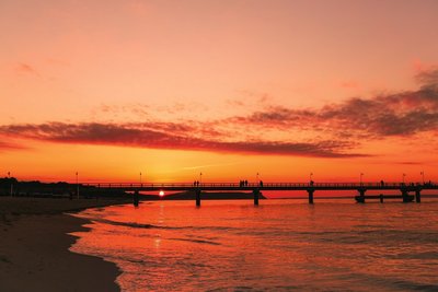 Genießen Sie stimmungsvolle Sonnenuntergänge auf der Insel Rügen!