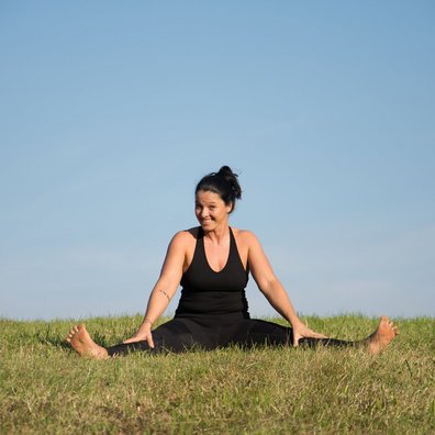 Yogalehrerin Simone Windisch