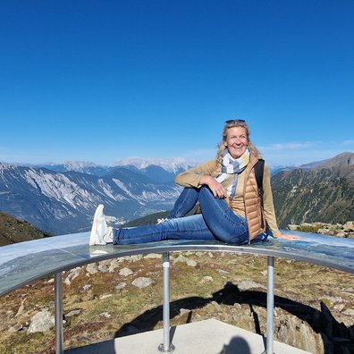 Yogalehrerin Anke Rebetje