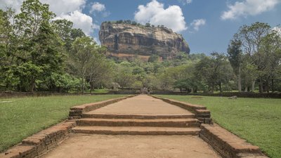 Der Lions Rock in Sigiriya